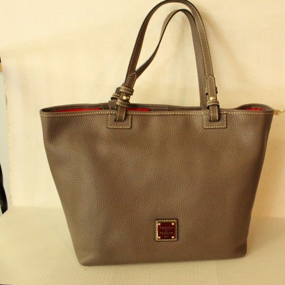 Dooney & Bourke Handbags - Dooney & Bourke, Medium East/West Tote, Elephant